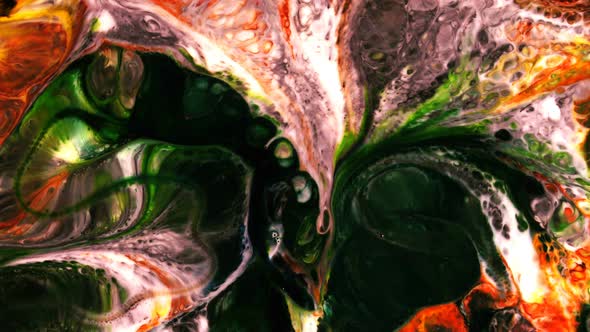 Abstract Art Ink Paint Spread Explode Background  alt