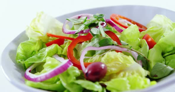 Salad in bowl