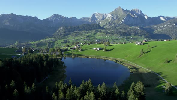 Schwendisee, Toggenburg, St. Gallen, Switzerland