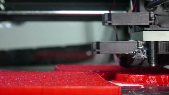 Modern 3d Printer Prints