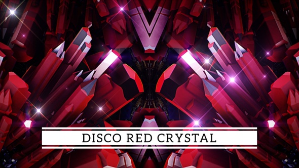 Disco Red Crystal