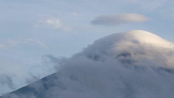 Mountain With Cloud