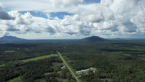 The Towns of Sarawak, Borneo, Malaysia