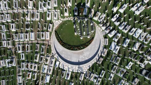 Cemetery in Sarajevo