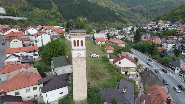 Aerial Historic Area