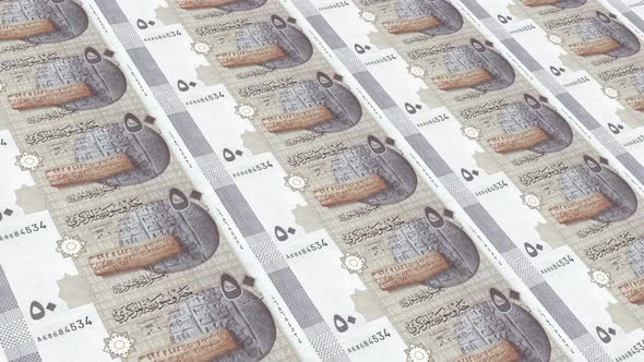 Syria Money / 50 Syrian Pound 4K
