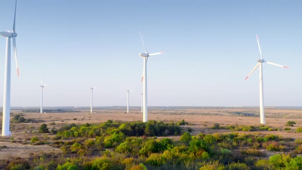 Windmills Farm Energy Production