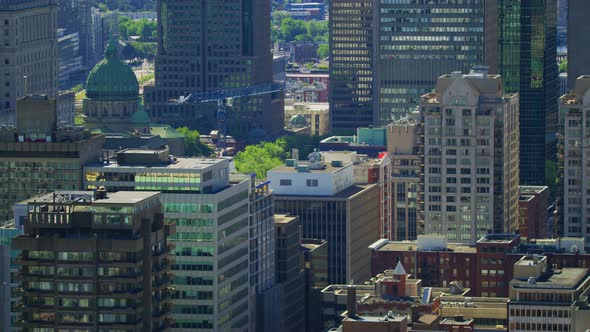 Buildings in Montreal