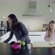 Mother and daughter in kitchen - VideoHive Item for Sale