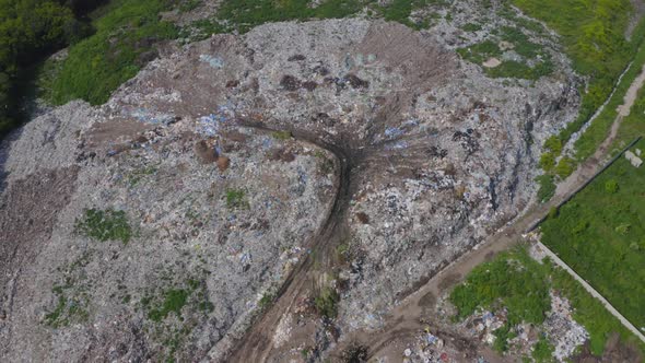 Garbage Dump Behind The City