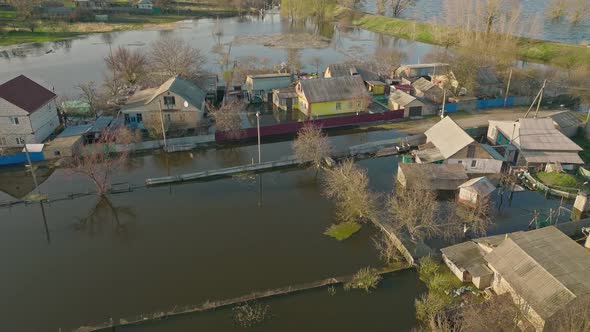 Flood Water Ecology River Rain Dirty Village Damage Climate Storm Park