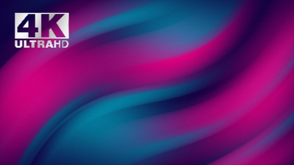 Abstract Colorful Wave Motion 4k Background Loop