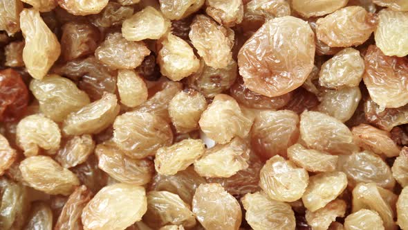 Raisin Dried Grape As Food Background