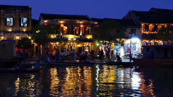 Hoi An Old Quarter, Thu Bon River, Vietnam 