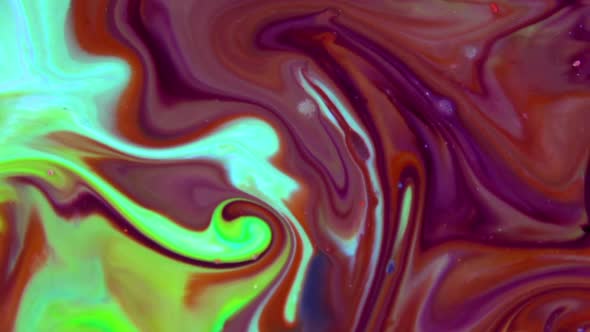 Abstract Colours Swirling And Spreading Texture