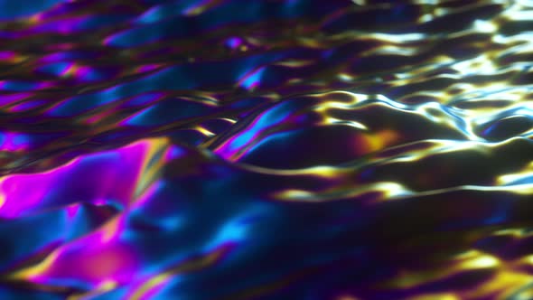 Abstract Holographic Oil Surface