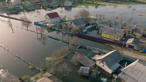 Flood Water Ecology River Rain Dirty Village Damage Climate Storm Park