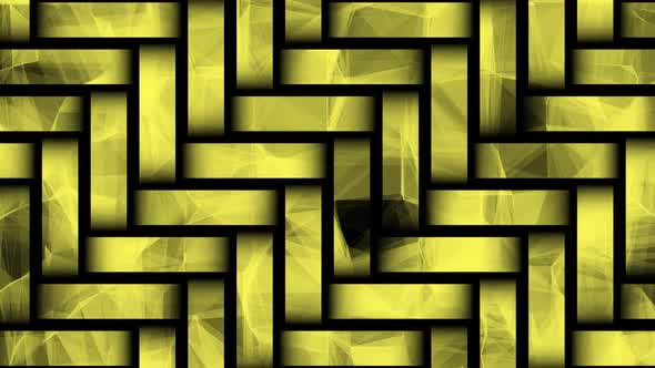 3d yellow abstract background with moving