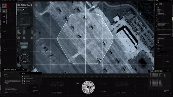 Aerial Monitoring Software Detects Target Helicopter Stationed On Military Base
