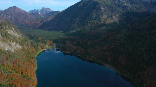 Beautiful Austrian Autumn Lake 3