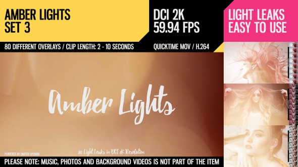 Amber Lights (HD Set 3) alt