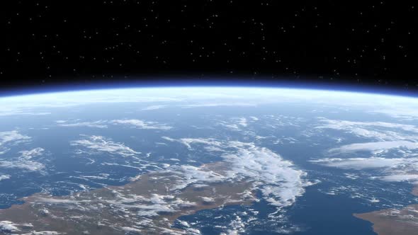 Flying Over The Earth