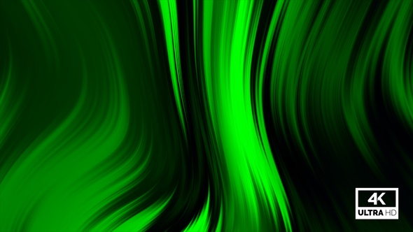 Colorful Abstract Creative Design With Green Gradient Background Animation 4K Footage V3