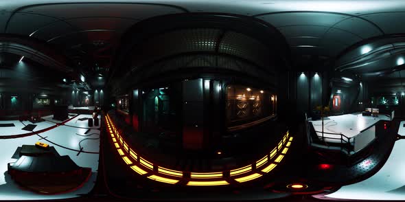 Vr360 View of Spaceship Interior alt