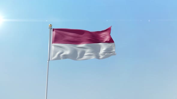 Indonesia Flag  alt