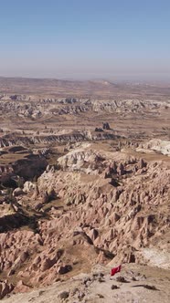 Cappadocia Landscape Aerial View