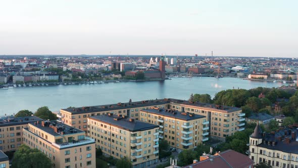 Late summer afternoon in Stockholm, Sweden