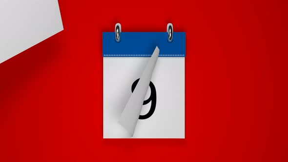 Calendar Animation Background alt