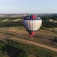 Aerial 4k footage of Hot Air Ballon flying above beautiful landscapes in Europe - VideoHive Item for Sale
