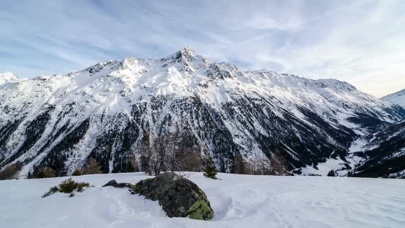 Winter Mountains Alps