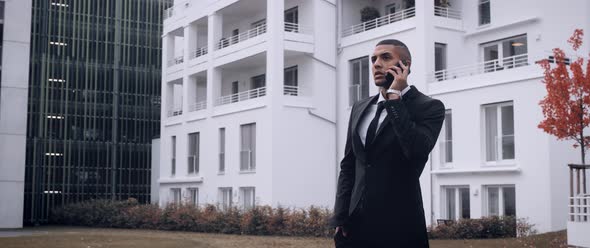 Black Business Man in a suit