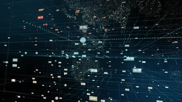 Digital Data Earth Elements