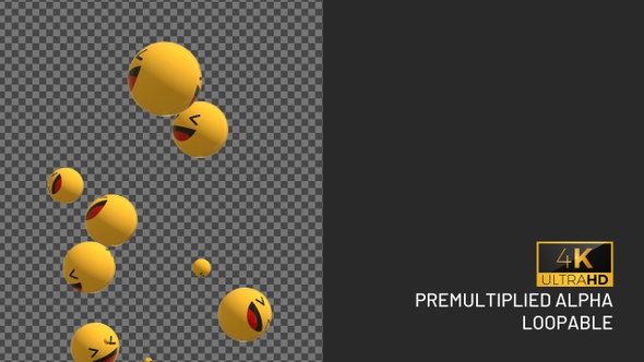 3D Laughing Emojis alt