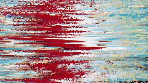 Glitch Art Color Static Noise Red Grain Texture