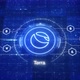 Terra animated logo. Terra cryptocurrency logo. Luna intro. Animation of Luna crypto. - VideoHive Item for Sale