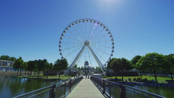 The Ferris Wheel in Montreal