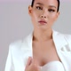 Beautiful modern look Asian businesswoman posing and looking at camera - VideoHive Item for Sale