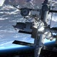 Flight Of The Space Station Above The Earth - VideoHive Item for Sale