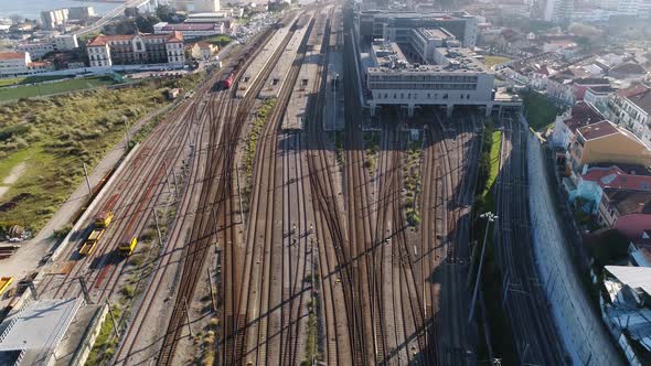 Railway Station Transportation Infrastructure Metro Train Station