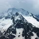 Aerial View from an drone of Beautiful Snowy Caucasus Mountain Landscape in Winter - VideoHive Item for Sale