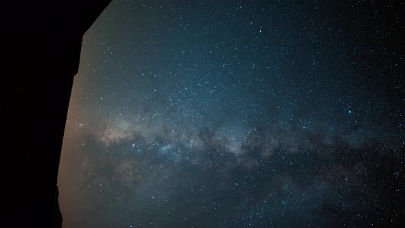 Night Sky Milky Way Time lapse