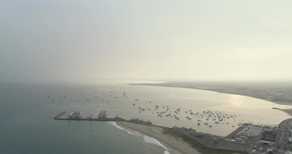 Manta port in Manabi  -Ecuador