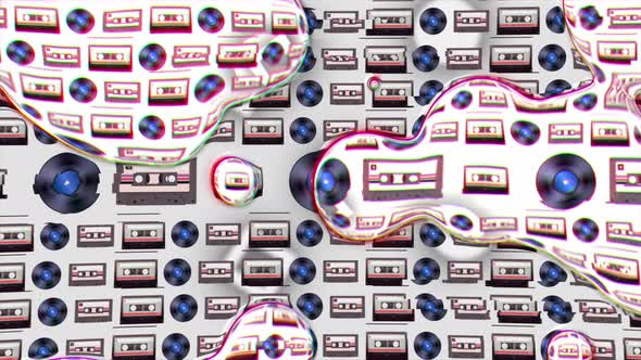 records spinning vinyl discs spinning alt