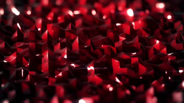 Ruby Crystal Background