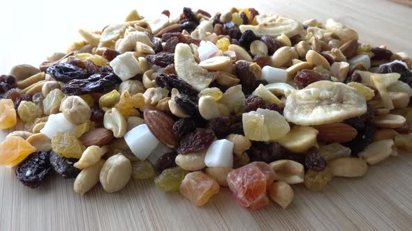 Mixed Dry Nuts And Fruits