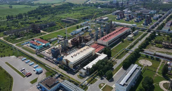 The Plant Is A Giant Of The Chemical Industry Of Ukraine.